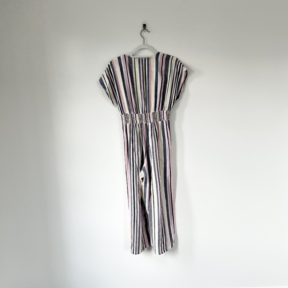 M Multi-coloured Stripe Romper - Picture 4 of 5